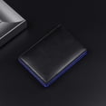 thumbnail image 2 of Miroddi Minimalist Wallets for Men, Slim Leather Bifold Wallet Credit Card Holder with Cash Pocket, ID Window, RFID Blocking, Gifts for Men, Black Blue, 2 of 9