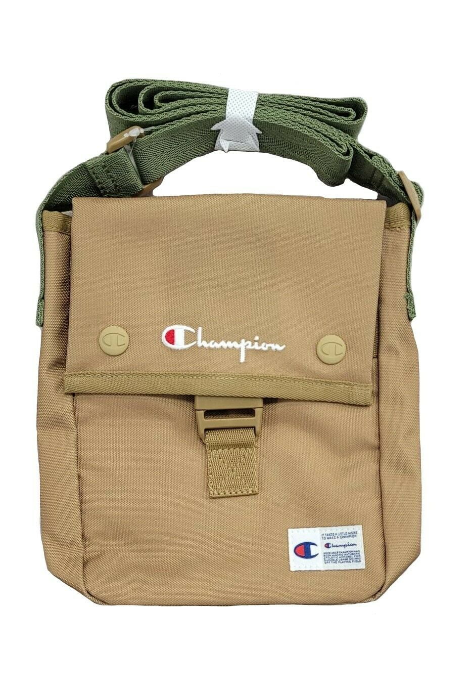 Champion Lifeline Crossbody Bag One Size Khaki/Olive CM2-0767 - Walmart.com