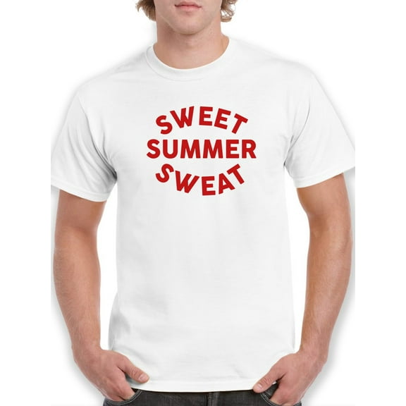Sweet Summer Sweat Men T-Shirt, Male Large