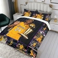thumbnail image 3 of Bedding Set For Kobe Bryant Comforter Set Cute Duvet Cover Sets Super Soft For Kids Teens Bedroom Gifts,1 Duvet Cover with 2 Pillowcases Full 3 Piece, 3 of 6