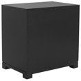 thumbnail image 5 of SAFAVIEH Raina Three Drawer Greek Key Night Stand Black, 5 of 13