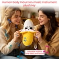 thumbnail image 5 of Interactive Music Plush Toy Set – Banana, Strawberry & Carrot Electric Plush Toys for Couples & Friends Prank Toy, Valentine's Day & Easter Party Fun Gift for Adults stuffed animals cute girly gifts, 5 of 7