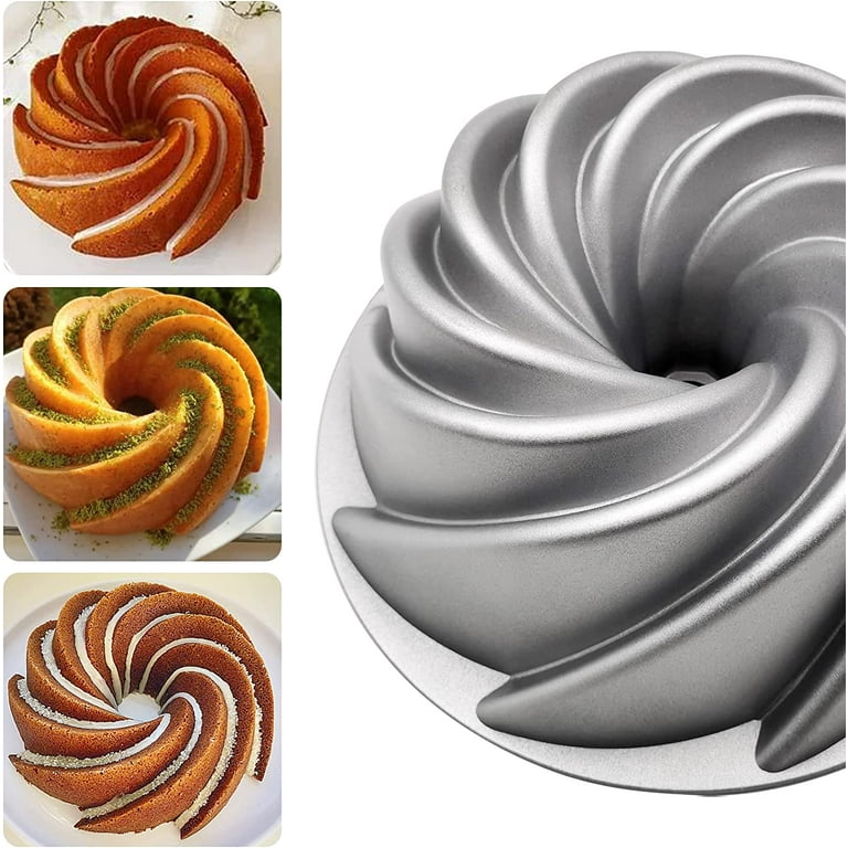 WBJKZJD Charlotte Cake Mold, 8 Inch Cake Pan Aluminium Kitchen