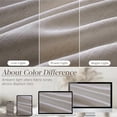 thumbnail image 6 of Pinch Pleated Linen Curtains 120 Inches Long 2 Panels for Living Room Bedroom Light Filtering Curtain Memory Shape Trained Pinch Pleat Thick Linen Drapes Back Tab with Hooks Clip Rings Taupe, 6 of 9