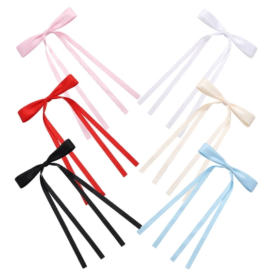 NIAIZEK Girls Hair Accessories Women Hair Clips Cotton Iron 6Pcs Elegant