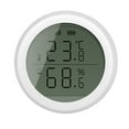 thumbnail image 1 of Sensor de temperatura y humedad Worallymy Tuya Detector de termómetro inteligente probador de humedad para el hogar montado en la pared Digital Worallymy JD735810363, 1 of 7