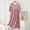 Pink, variant on QUINDOS Pajamas for Women Plus Size Satin Mini Nightgowns for Women Polka Dot Short Sleep Shirt Casual Sleeveless Strap Loose Sleepwear Night Dress