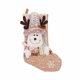 thumbnail image 2 of Fiudx Ofertas de la semana Calcetines navideños con copos de nieve, calcetines gruesos y suaves, bolsas de caramelos, adornos navideños, adornos para árboles de Navidad, 2 of 6