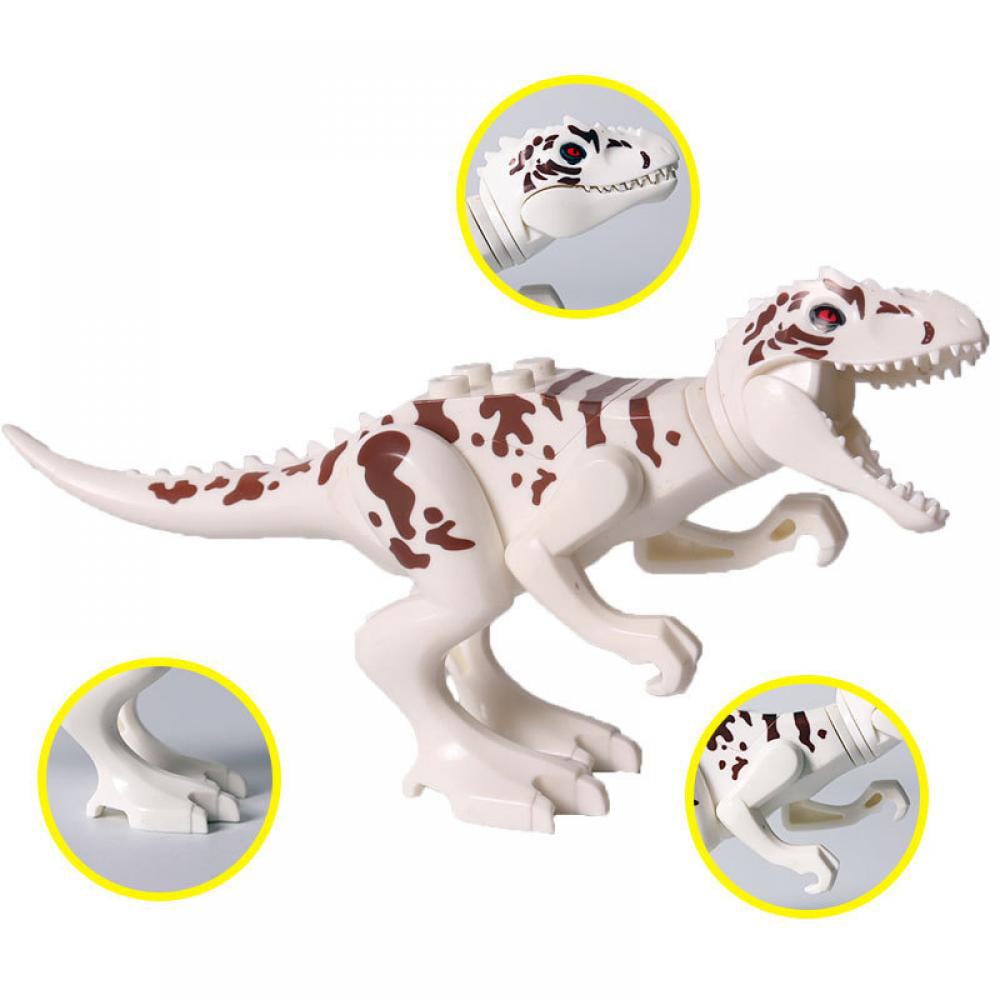 1pc Colorful  World Dinosaur Blocks Building Mini Figure Kids Toy Gifts Random 