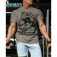 thumbnail image 3 of Gymish Biceps In Your Way Men’s Workout T-Shirt – Funny Lifting Gym Tee, Athletic Fitness Shirt for Men, 3 of 6