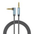 thumbnail image 1 of Cable de audio Nanxudyj AUX, 1,8 m, 3,5 mm, macho a macho, nailon, 1 of 7