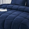 thumbnail image 2 of Down Alternative Comforter, 3 Pieces Down Alternative Comforter Set with 2 Pillow Shams, Box Stitched, Machine Washable, 2 of 6