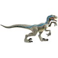 thumbnail image 3 of Jurassic World Attaque Sauvage Velociraptor Blue, 3 of 6