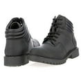 thumbnail image 2 of Men's Ankle Boots Genuine Leather Lace Up Fashion Casual Dress Boots, 2 of 5