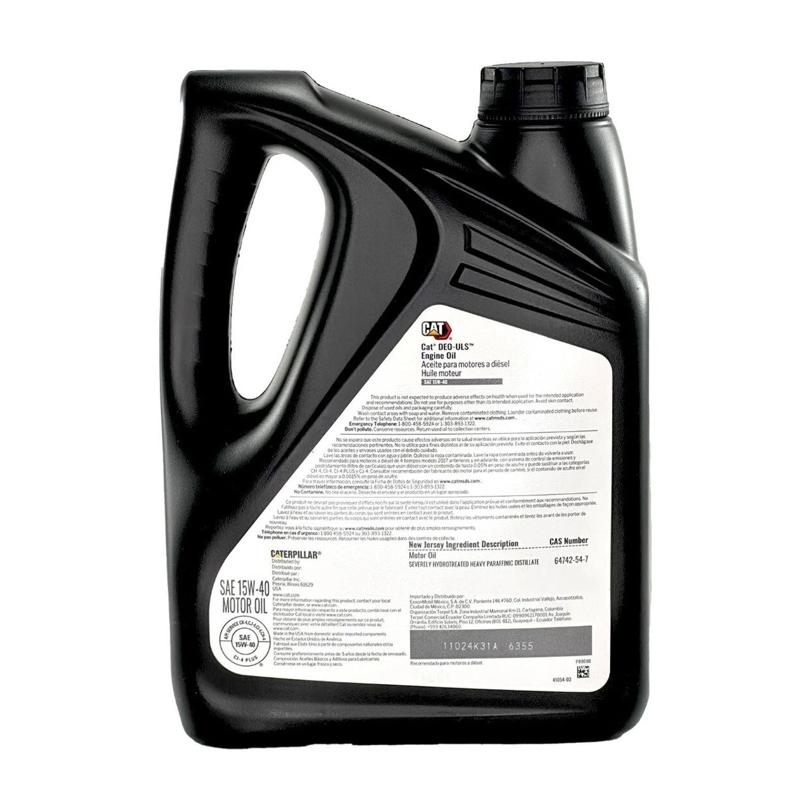 Cat 515-3973 DEO-ULS 15W-40 Engine Oil | 1 Gal. Jug - Walmart.com