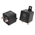 Big sale 2 Sets 12V Starter Relay Switch 4Pin 200A SPST Heavy Duty