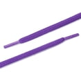 thumbnail image 4 of INSPIRE CHIC Unisex 2 Pairs Half Round Oval Shoelaces for Boots Athletic Sneakers Dark Purple 160 cm/63", 4 of 4