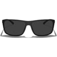 thumbnail image 2 of Gafas de sol polarizadas, lentes rectangulares UV400, diseño clásico, marco resistente, para ciclismo y pesca, 2 of 4