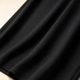 thumbnail image 5 of Smsaxvxz Men's 3/4 Sleeve Shirts Lightweight Crew Neck Pocket T-shirts Moisture Wicking Soft Comfort Casual Fall Tops Black 3XL, 5 of 7