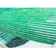 thumbnail image 6 of Elizabeth Sutton MI50A White Palm Floral Modern White Area Rug, 2'7" x 4', 6 of 6