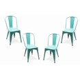 thumbnail image 1 of Roch sans bras (Powder Coated) en <br>turquoise lot de 4, 1 of 1