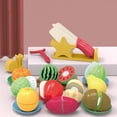 thumbnail image 1 of Juego de simulación de alimentos CUTICAT 21 piezas rojo, 1 of 8