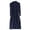A-Navy841, variant on XIAONU Women’s Waffle-Knit Belted Bathrobe Three-Quarter Sleeve Pocketed Relaxed Nightwear