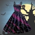 thumbnail image 1 of WILLBEST Vestidos de Mujer Vestido Sexy con Estampado de Moda para Mujer Vestido Largo Informal con Vuelo Grande Chica, 1 of 3