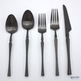 thumbnail image 2 of Elyon Tableware® Noelle 20-Piece Matte Black Flatware Set, Stainless Steel, Service For 4, 2 of 5