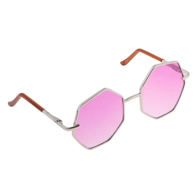 Gafas de terre Con Montura Hexagonal De Moda Gafas de terre Para De 20-25 Amarillo B Púrpura CUTICAT Gafas de anteojos de muñeca