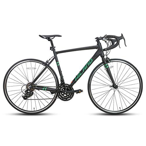 Hiland Road Bike 700c Racing Bike Aluminum City Commuter Bicycle with 21 Speeds Shimano System 