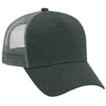 thumbnail image 1 of Top Headwear Jersey Knit Cinco panel Malla trasera Caps Heather Grey / Charcoal TOP HEADWEAR Gorra de béisbol, 1 of 1