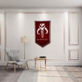 thumbnail image 4 of Yanbooch Mandalorian II Flag banner with Grommets Man cave Decor 30x50inch, 4 of 5