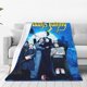 thumbnail image 1 of Manta de vellón de la familia Addams, manta de felpa ultra suave y acogedora para todas las estaciones, mantas cálidas y livianas, regalo ideal para el sofá o la cama del hogar, 1 of 6