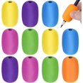 thumbnail image 1 of 12Pcs Pen Grips, Egg Pen Pencil Holder Handwriting Grips Pen Stylus Foam Grips Writing Soft Cushioned Foam for Handwriting Drawing Preschool Supplies, 1 of 5