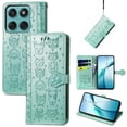 thumbnail image 1 of Funda Cartera FOXDOCK para Motorola Edge 60 , Flip PU con Relieve de Gatos y Perros, Tarjetero y Soporte, 1 of 6