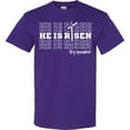 thumbnail image 3 of Inktastic He is Risen Mirror Words T-Shirt, 3 of 5