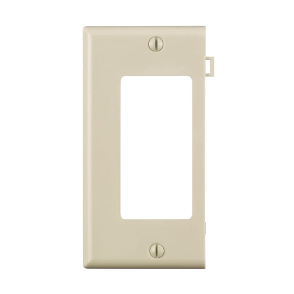 Leviton PSE26-T Light Almond Decorator Sectional Center Wall Plate