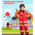 thumbnail image 4 of Disfraz de bombero LOYO para niños de 10 a 12 años con accesorios, 4 of 8