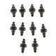 thumbnail image 2 of Sistema de riego por goteo kusrkot 10 piezas negro goteo tubo de distribución en blanco Cabezal de goteo con goteo de flujo múltiple, 2 of 8