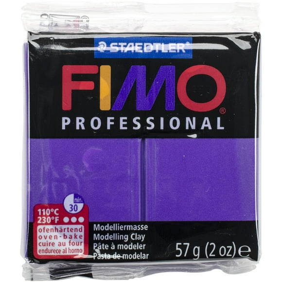 Fimo Professional Soft Polymer Clay 2Oz-Purple