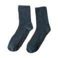 thumbnail image 2 of Non Slip Socks for Women Winter Warm Cozy Fuzzy Slipper Socks Soft Fluffy Socks with Grips(Dark Gray), 2 of 4