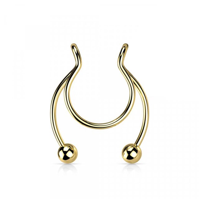 Piercing magnético de acero inoxidable para mujeres, hombres y niñas, anillo de nariz falso, Clip de nariz, joyería de moda, regalo