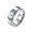 Silver, variant on Rotatable Arrow Rainbow Rings for Women Men LGBTQ Enamel Pride Colorful Band Stainless Steel Couple Simple Personalized Gift Jewelry Silver Plated 7