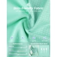 thumbnail image 4 of BALEAF Women's Sun Shirts UPF 50+ Mesh Back Lightweight Breathable Long Sleeve Shirt SPF Hoodie for Fishing Hiking Light Green M, 4 of 7