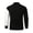 Black, variant on IROINNID Men's Sweater Round Neck Long Sleeve Jumper Mid-Length Color Block Warm Pullover Autumn And Winter Comfortable Trend All-match Fashion Stand Collar Sweater