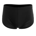 thumbnail image 2 of Escritos de Parte Posterior Del Sólido Hombres Escritos de Interior Boxeadores de Abultada , S BLESIY Hombres Boxers Ropa interior, 2 of 8