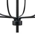 thumbnail image 3 of Elk Home 21-Inch Wide Newland Chandelier, Transitional, Matte Black, 3 of 5