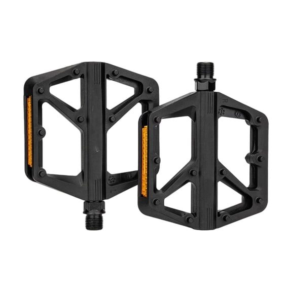 Seal Bearings Mountain Bicycles Pedals Light weights Bicycles Platform Pedals Strong Nylon Bicycles Flat Pedals