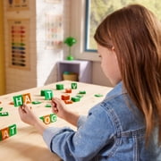 MAGNA-TILES® microMAGS LEARN Letters 56-Piece Magnetic Construction Set
